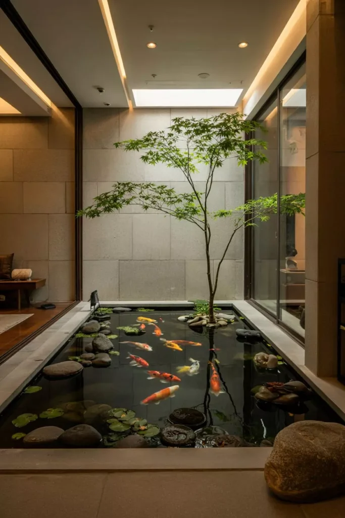 Perencanaan Kolam Ikan Koi Minimalis